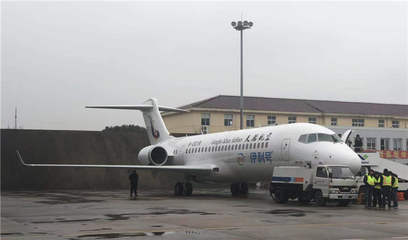 內(nèi)蒙古藍天新力量 ARJ21支線飛機交付天驕航空，航空運營支持服務(wù)全面升級